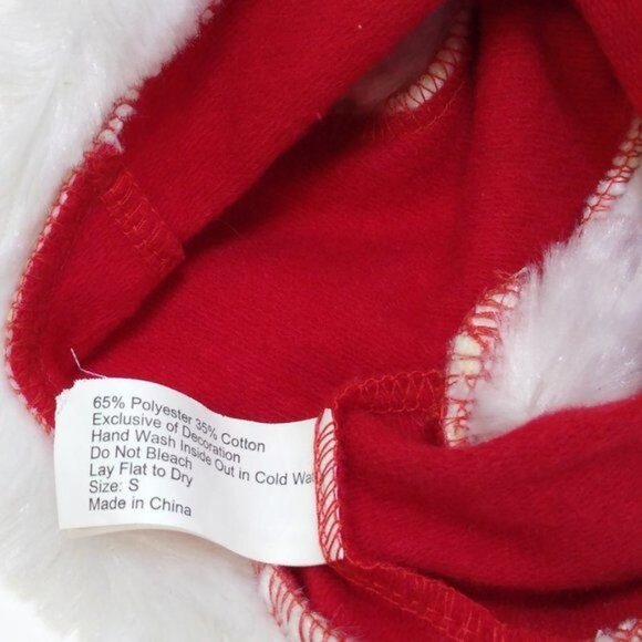 Simple Dog Christmas Outfits Small Dog Puffer Hoodie Snowflake Skirt Scarfs EUC - Picture 15 of 15